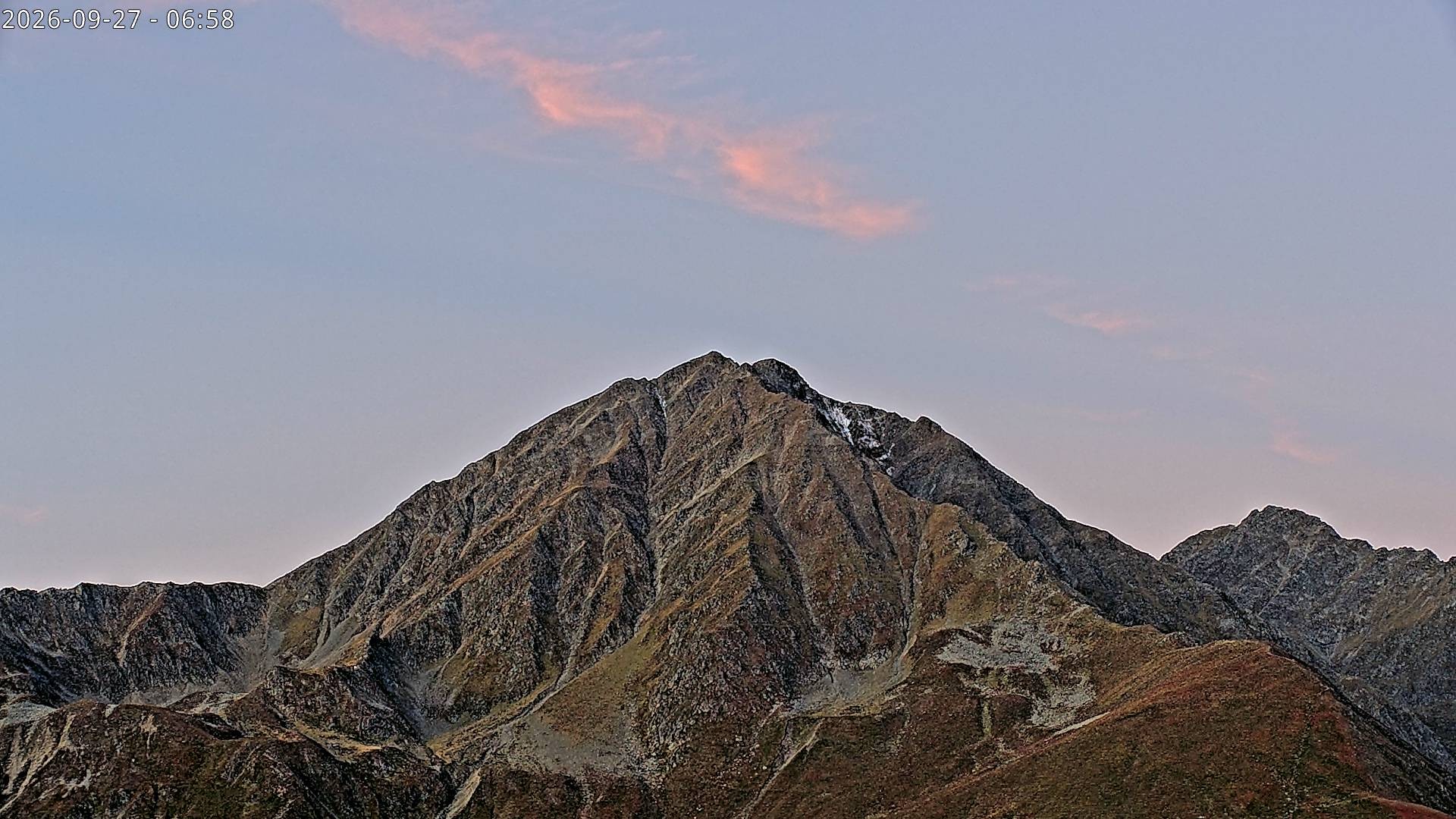 Archiv Foto Webcam Sicht auf Rosskogel in Oberperfuss, Tirol
