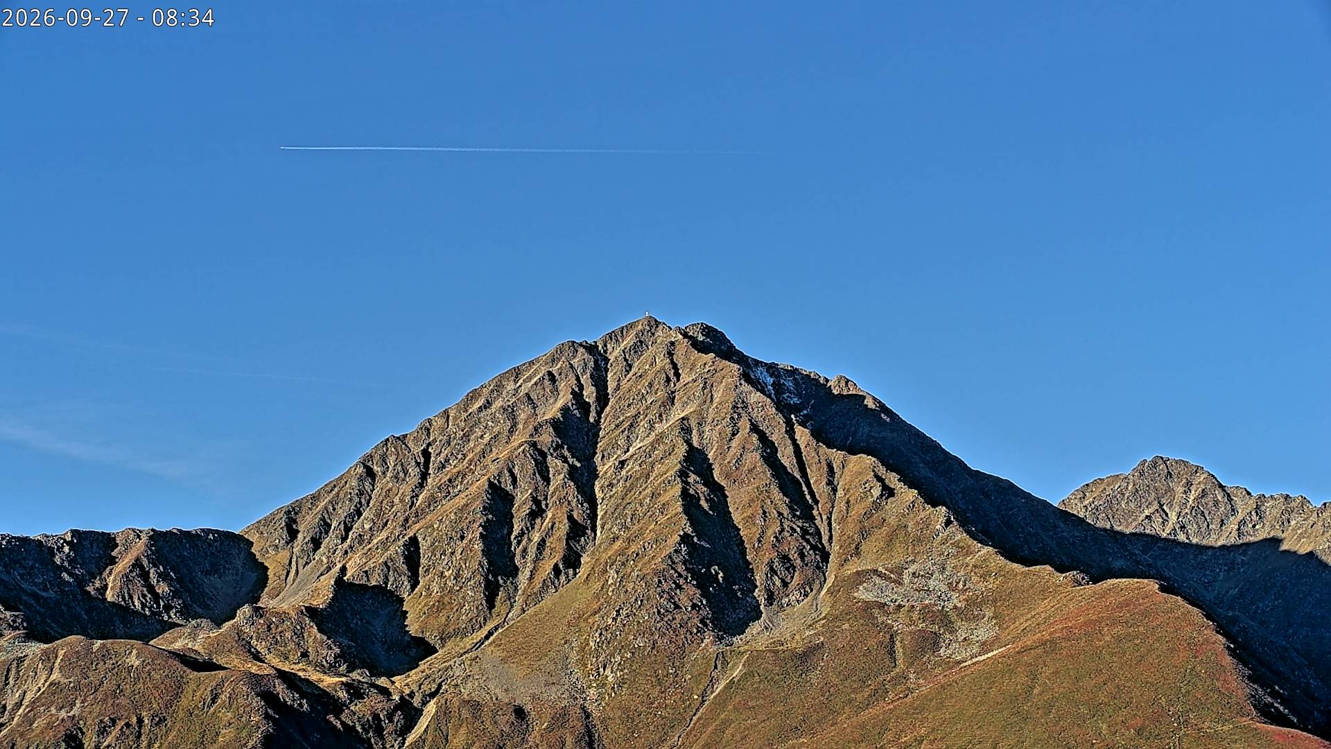 Archiv Foto Webcam Sicht auf Rosskogel in Oberperfuss, Tirol