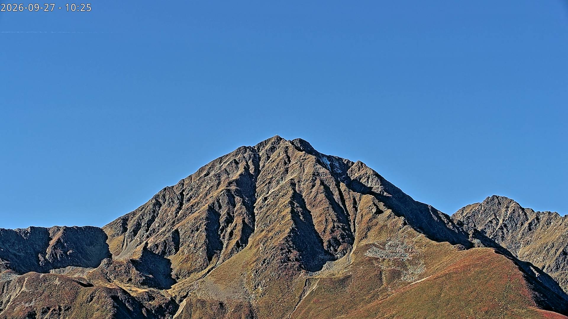 Archiv Foto Webcam Sicht auf Rosskogel in Oberperfuss, Tirol