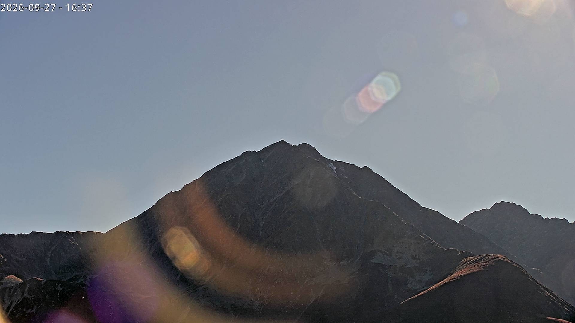 Archiv Foto Webcam Sicht auf Rosskogel in Oberperfuss, Tirol
