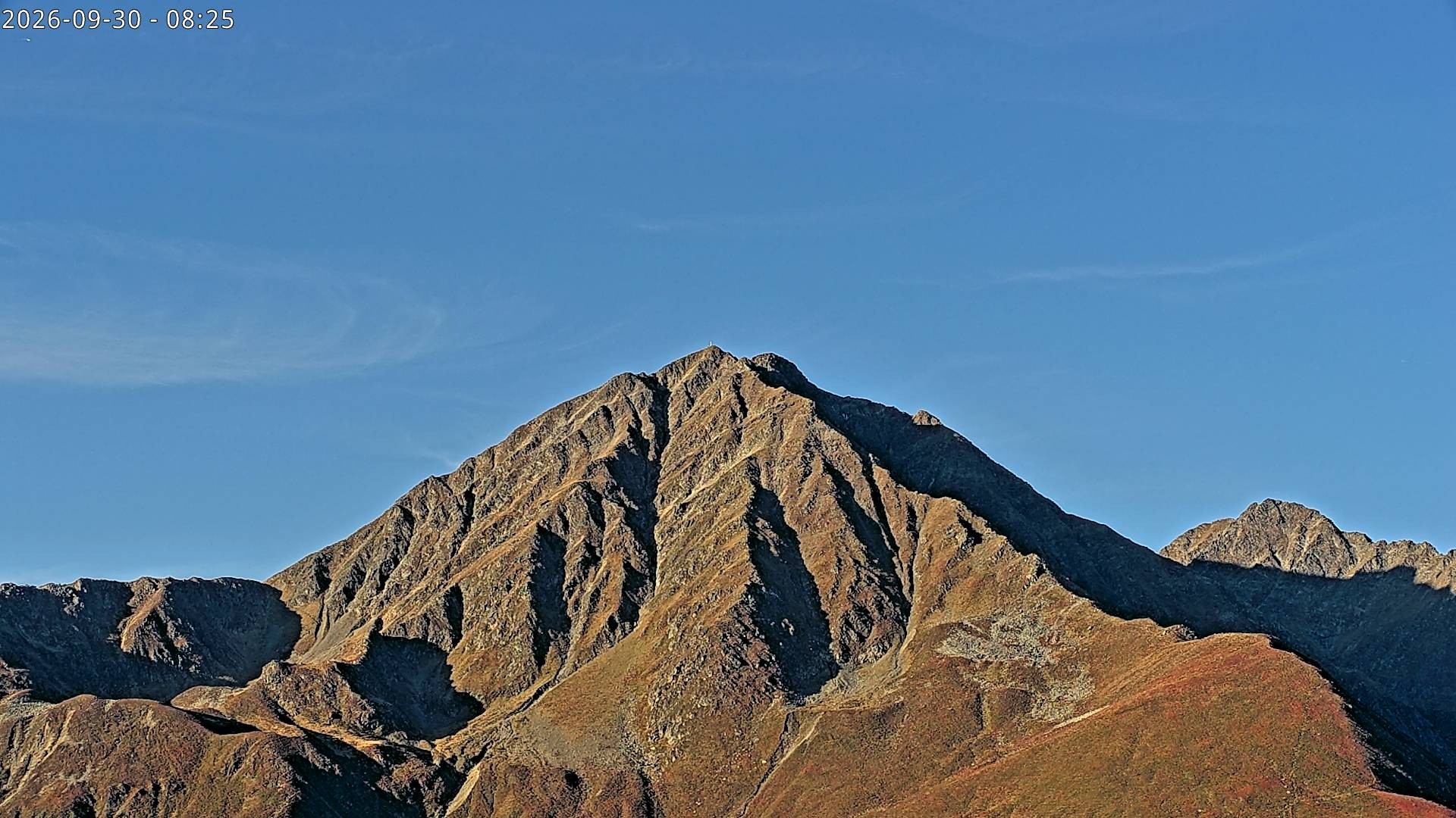 Archiv Foto Webcam Sicht auf Rosskogel in Oberperfuss, Tirol