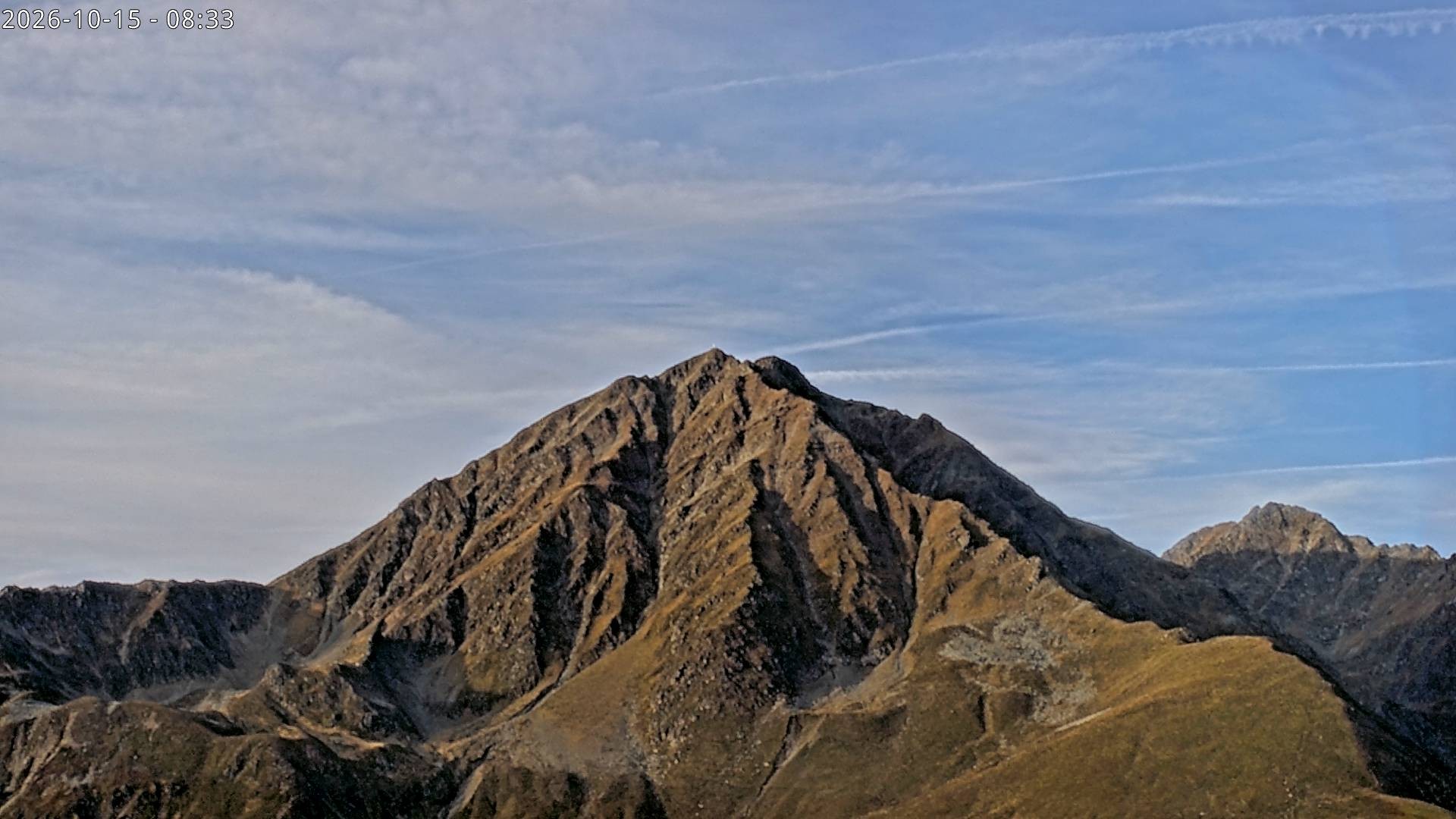 Archiv Foto Webcam Sicht auf Rosskogel in Oberperfuss, Tirol