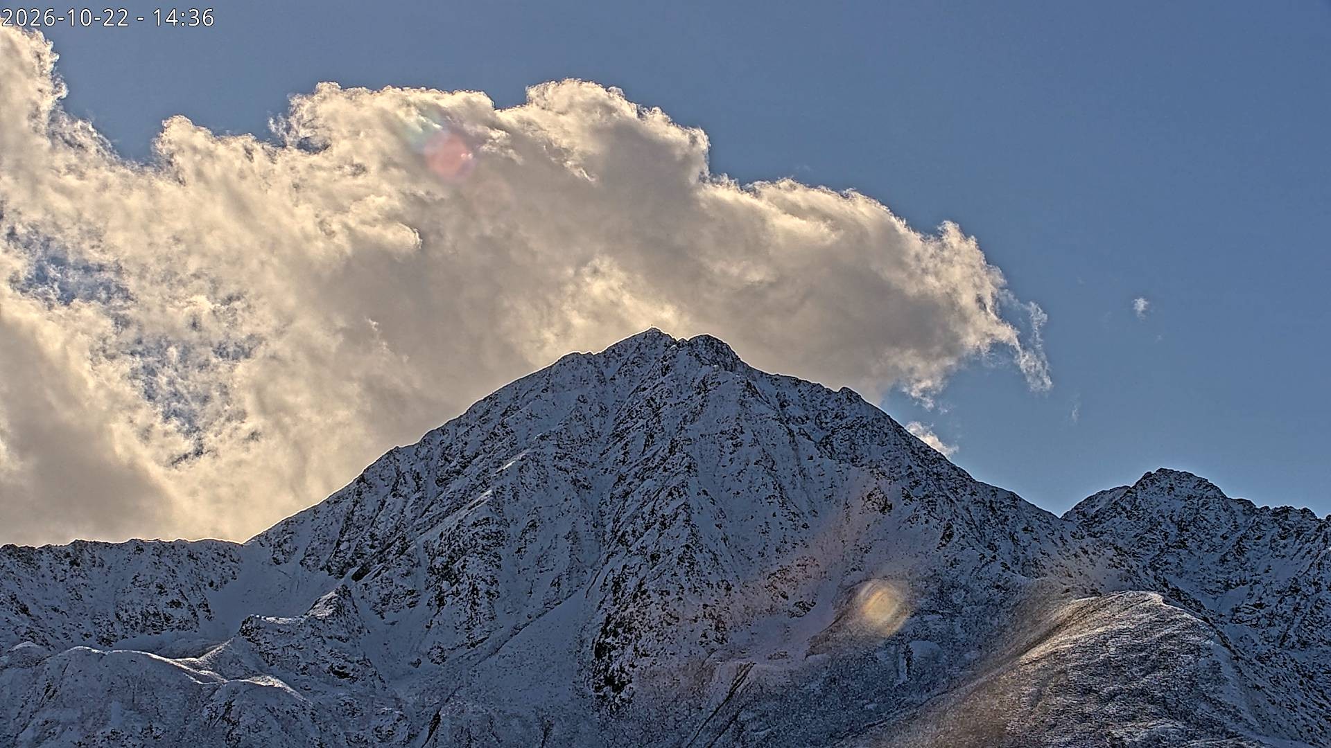 Archiv Foto Webcam Sicht auf Rosskogel in Oberperfuss, Tirol