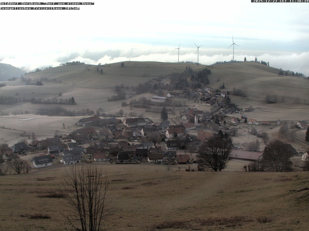 Archiv Foto Webcam Schopfheim - Blick über Gersbach