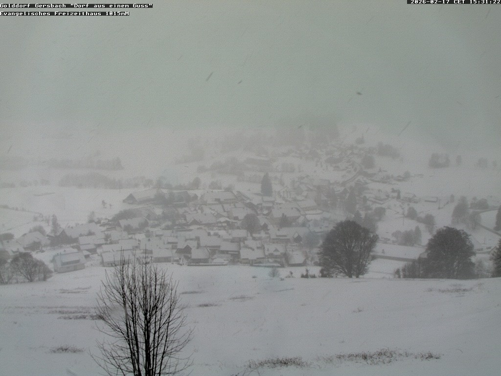 Archiv Foto Webcam Schopfheim - Blick über Gersbach