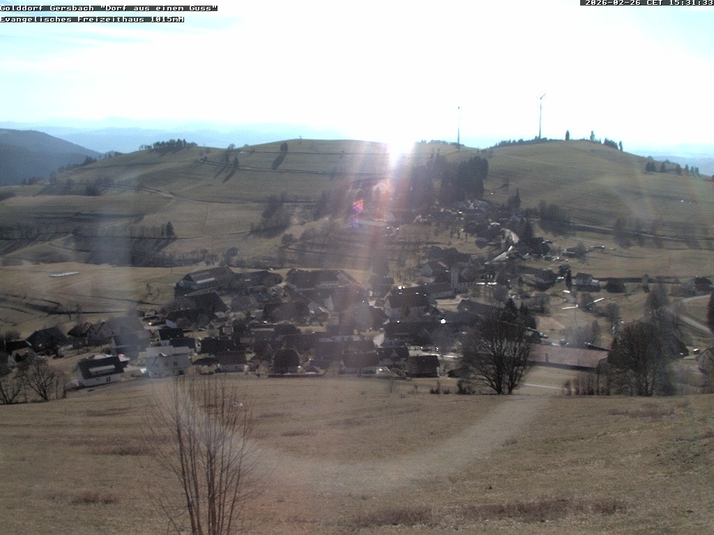 Archiv Foto Webcam Schopfheim - Blick über Gersbach