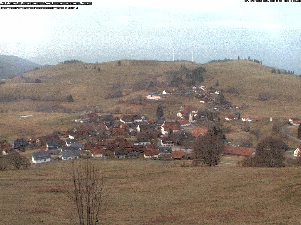 Archiv Foto Webcam Schopfheim - Blick über Gersbach