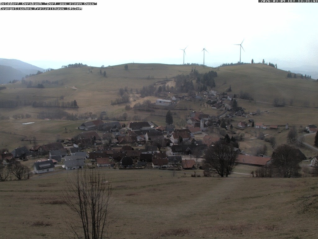 Archiv Foto Webcam Schopfheim - Blick über Gersbach