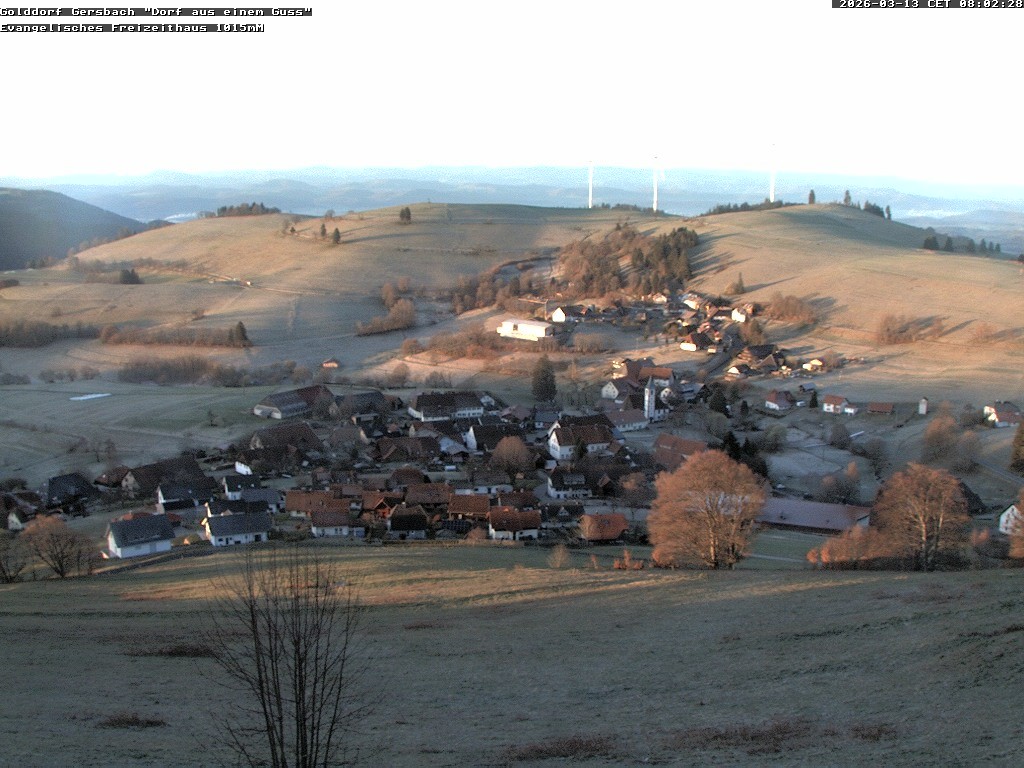 Archiv Foto Webcam Schopfheim - Blick über Gersbach
