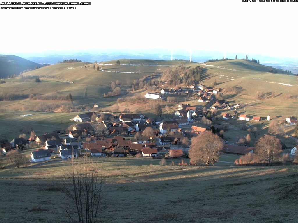 Archived image Webcam Schopfheim - View to Gersbach