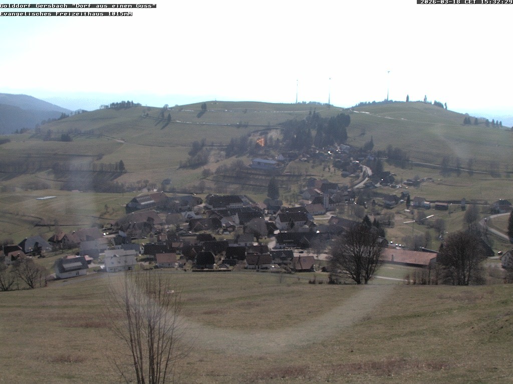 Archiv Foto Webcam Schopfheim - Blick über Gersbach