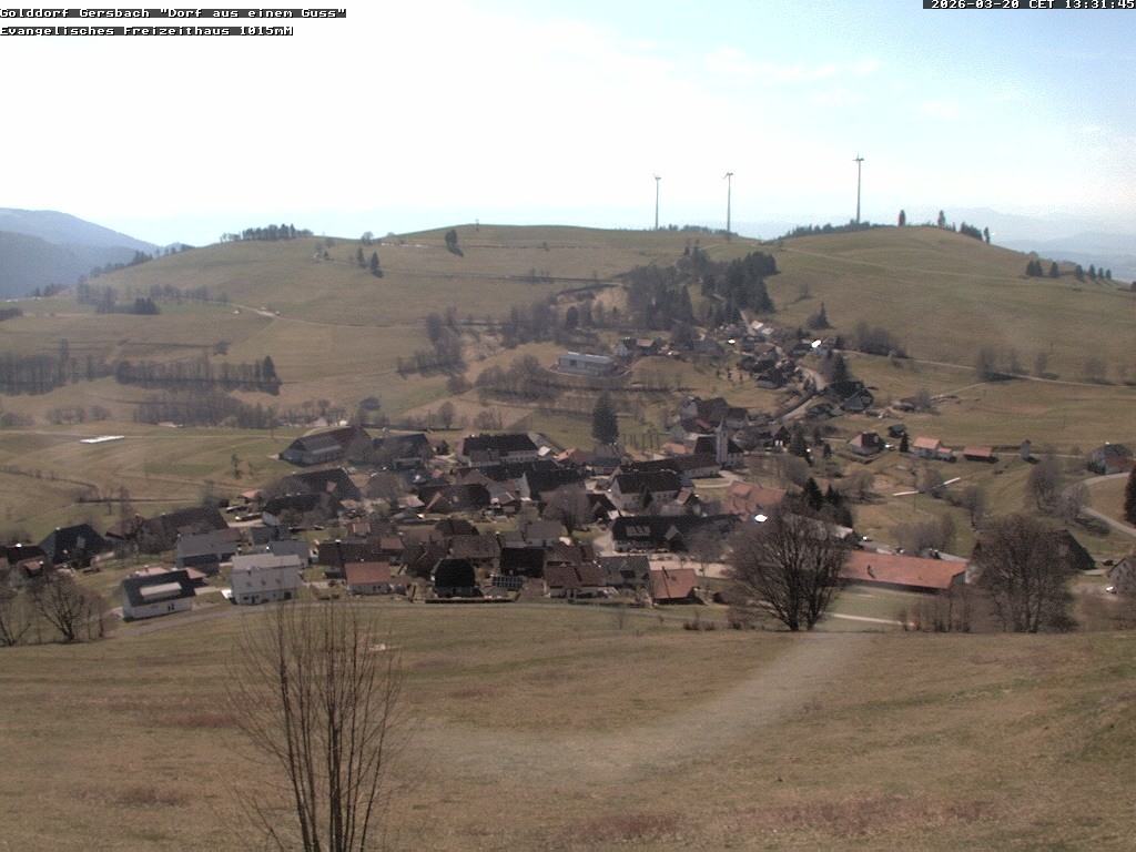 Archiv Foto Webcam Schopfheim - Blick über Gersbach