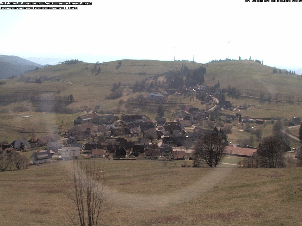 Archiv Foto Webcam Schopfheim - Blick über Gersbach