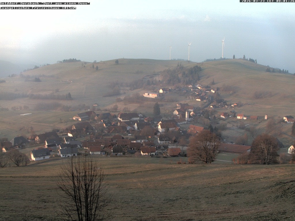 Archiv Foto Webcam Schopfheim - Blick über Gersbach
