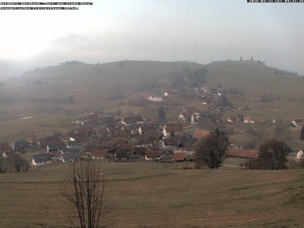 Archiv Foto Webcam Schopfheim - Blick über Gersbach