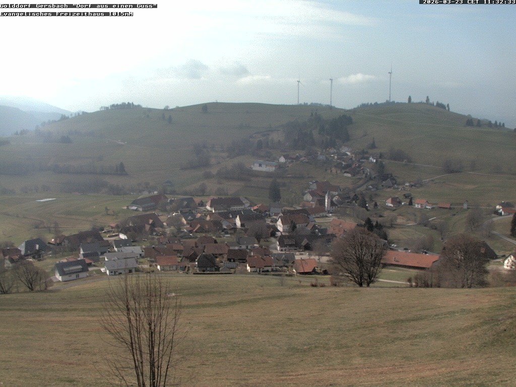 Archiv Foto Webcam Schopfheim - Blick über Gersbach