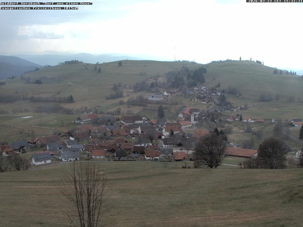 Archiv Foto Webcam Schopfheim - Blick über Gersbach