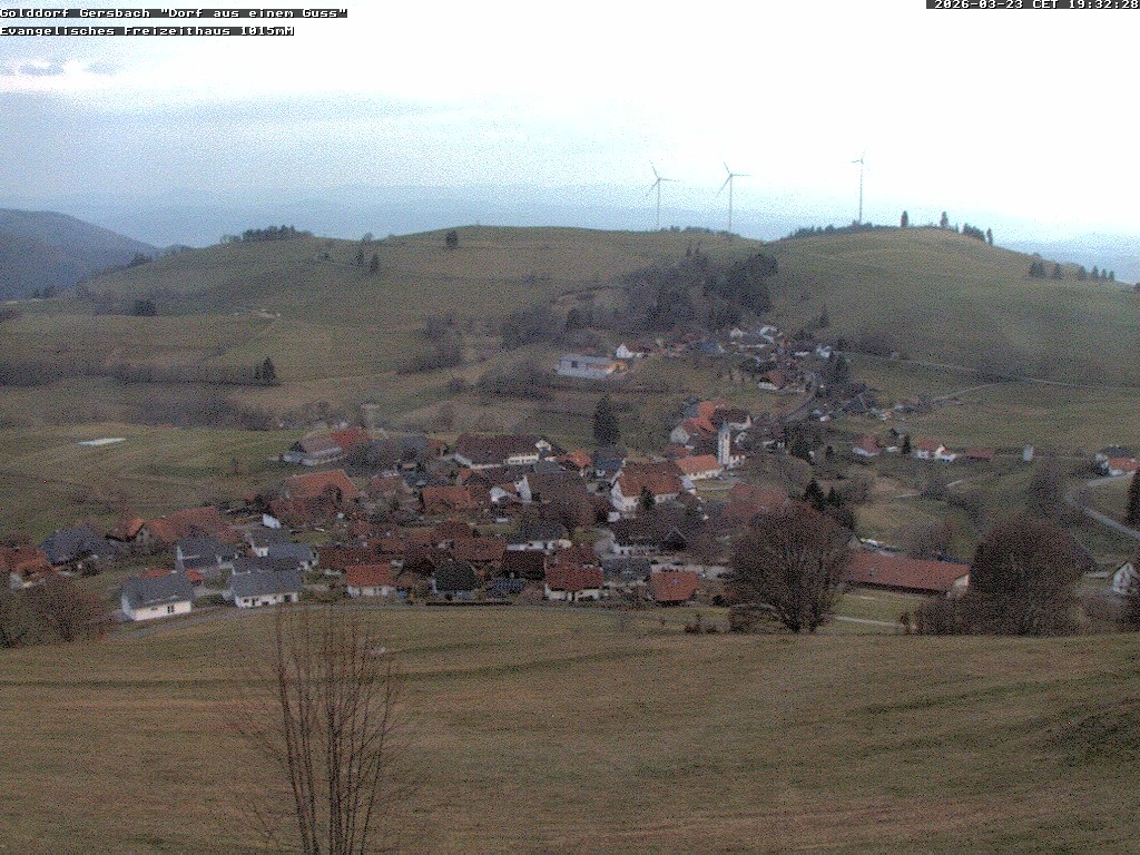 Archiv Foto Webcam Schopfheim - Blick über Gersbach