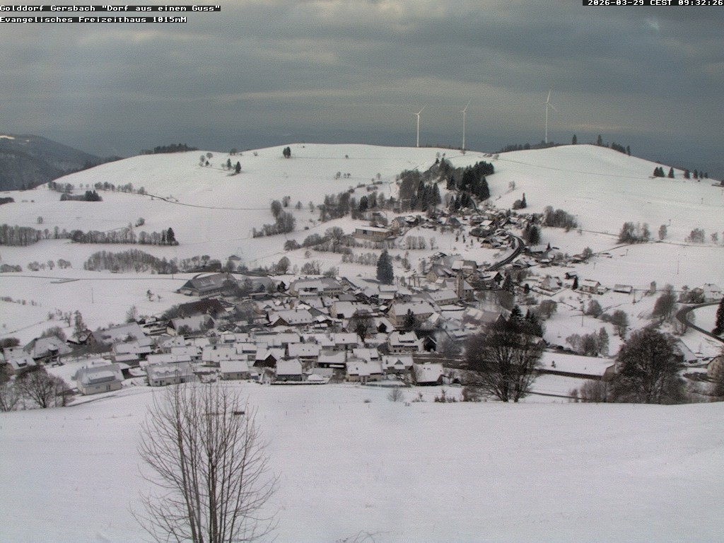 Archiv Foto Webcam Schopfheim - Blick über Gersbach