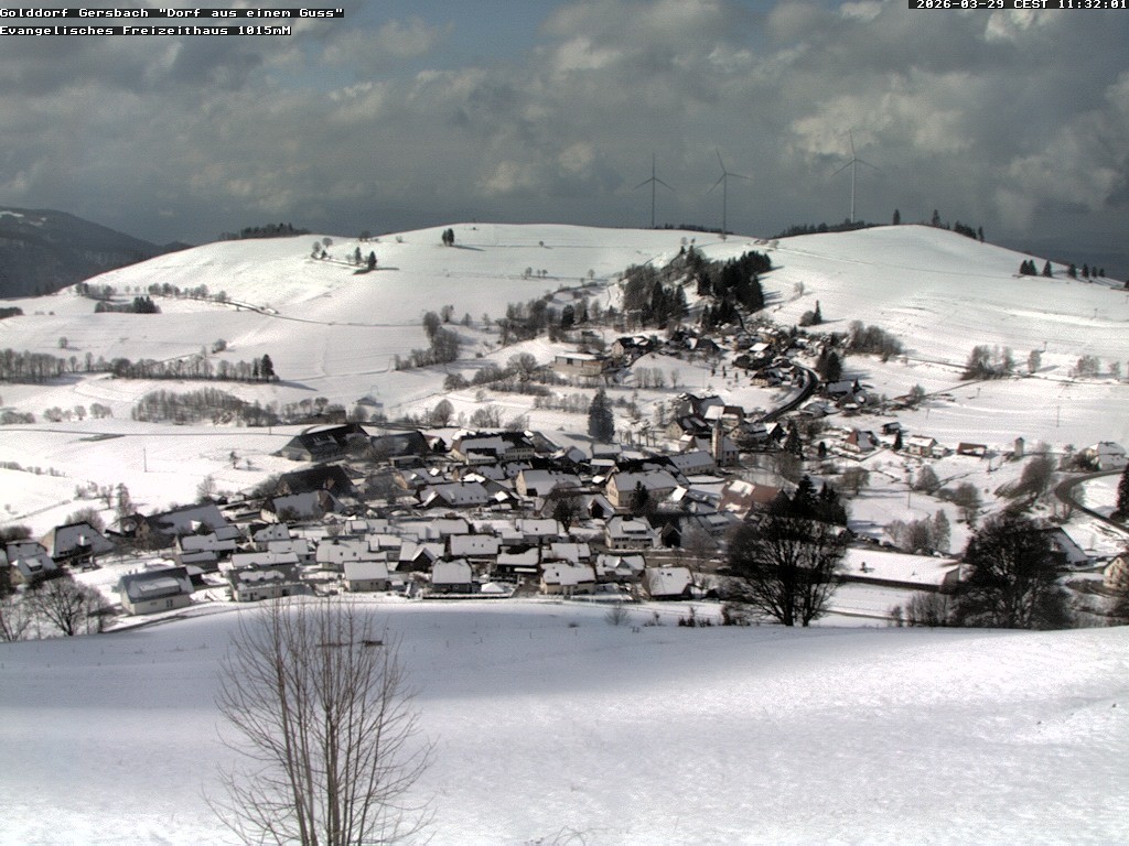 Archiv Foto Webcam Schopfheim - Blick über Gersbach