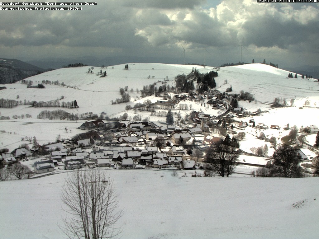 Archiv Foto Webcam Schopfheim - Blick über Gersbach
