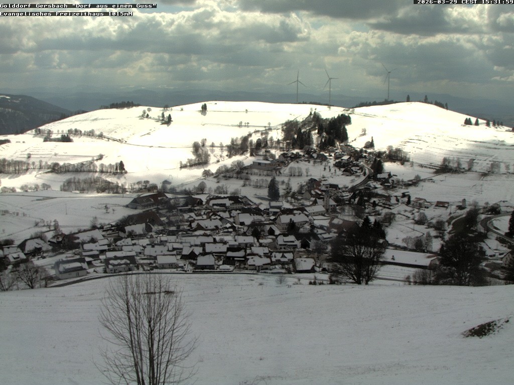 Archiv Foto Webcam Schopfheim - Blick über Gersbach