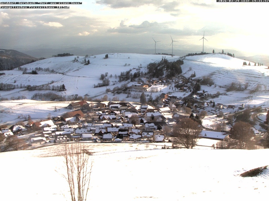 Archiv Foto Webcam Schopfheim - Blick über Gersbach