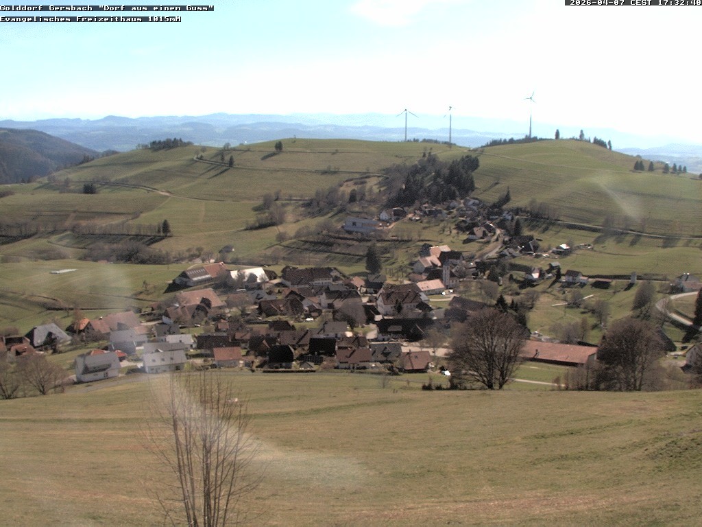 Archiv Foto Webcam Schopfheim - Blick über Gersbach