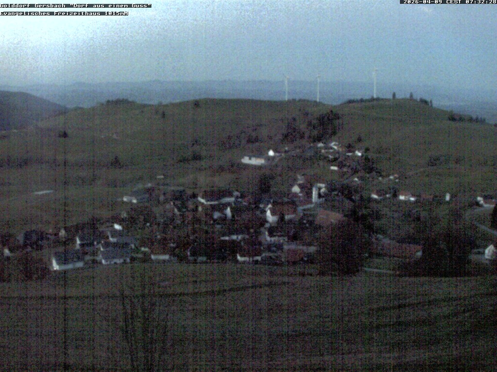 Archiv Foto Webcam Schopfheim - Blick über Gersbach