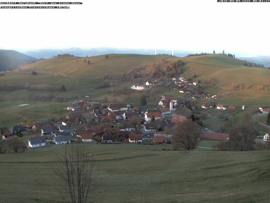 Archiv Foto Webcam Schopfheim - Blick über Gersbach