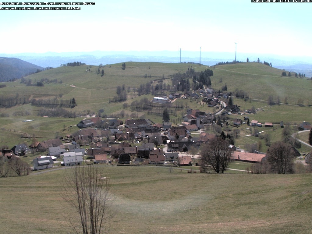 Archiv Foto Webcam Schopfheim - Blick über Gersbach