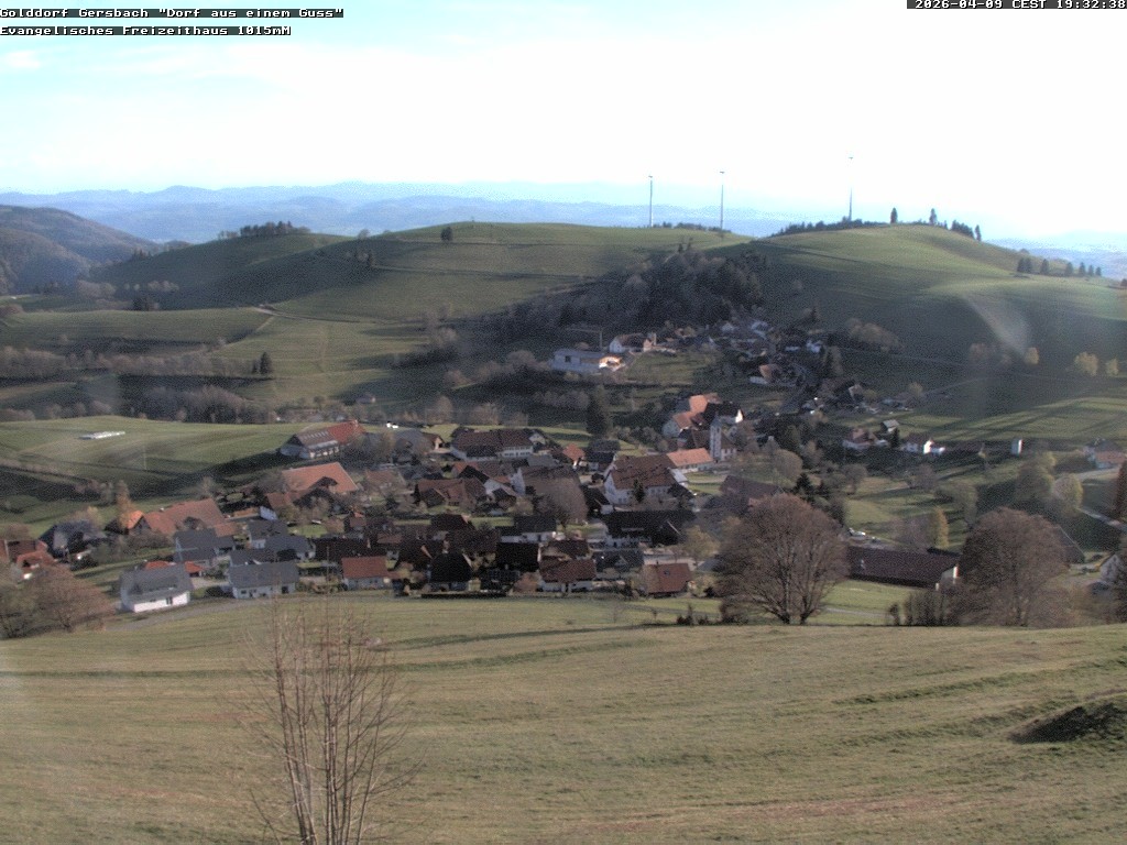 Archiv Foto Webcam Schopfheim - Blick über Gersbach
