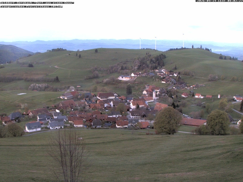 Archiv Foto Webcam Schopfheim - Blick über Gersbach