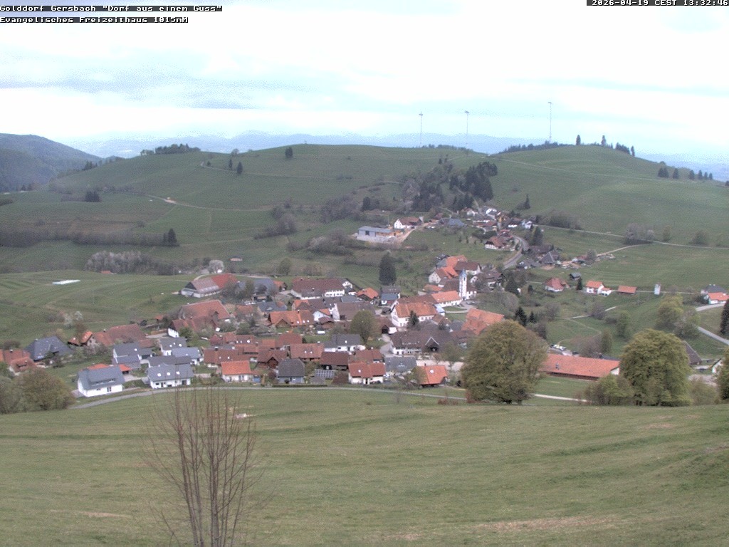 Archiv Foto Webcam Schopfheim - Blick über Gersbach