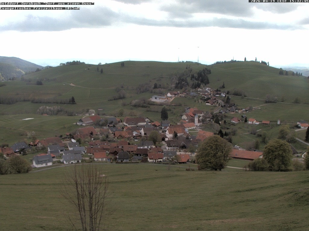 Archiv Foto Webcam Schopfheim - Blick über Gersbach