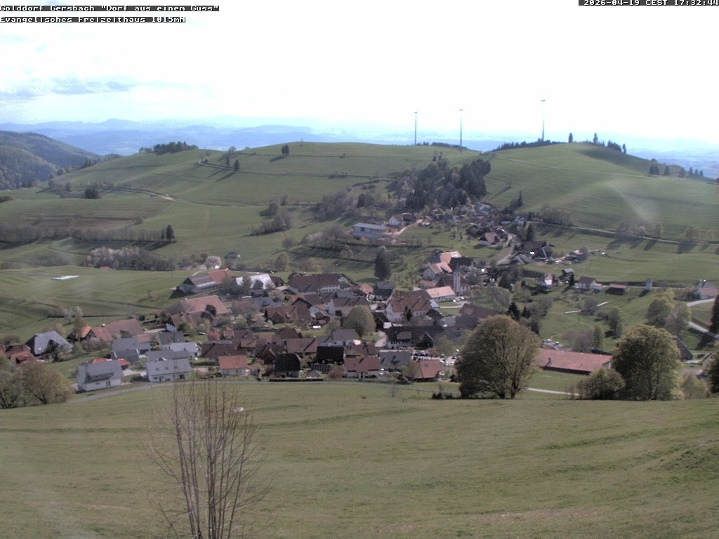 Archiv Foto Webcam Schopfheim - Blick über Gersbach