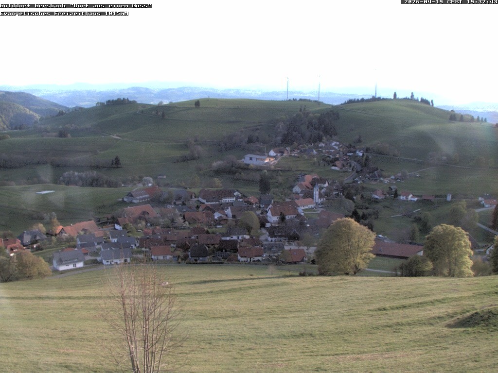 Archiv Foto Webcam Schopfheim - Blick über Gersbach