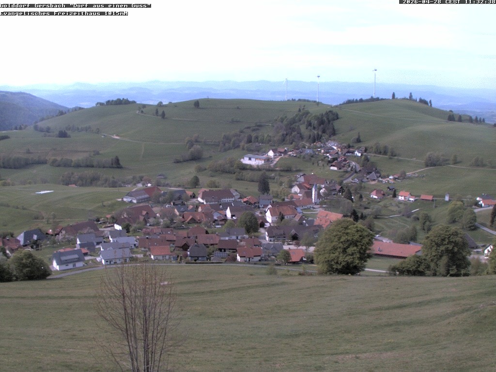 Archived image Webcam Schopfheim - View to Gersbach