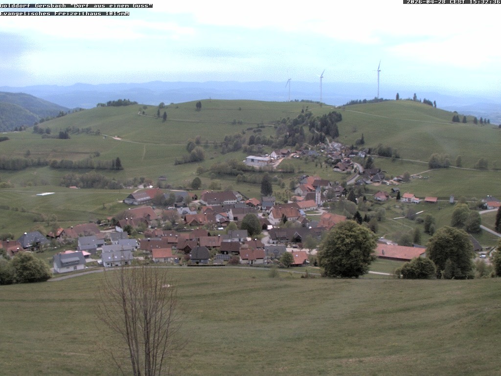 Archived image Webcam Schopfheim - View to Gersbach
