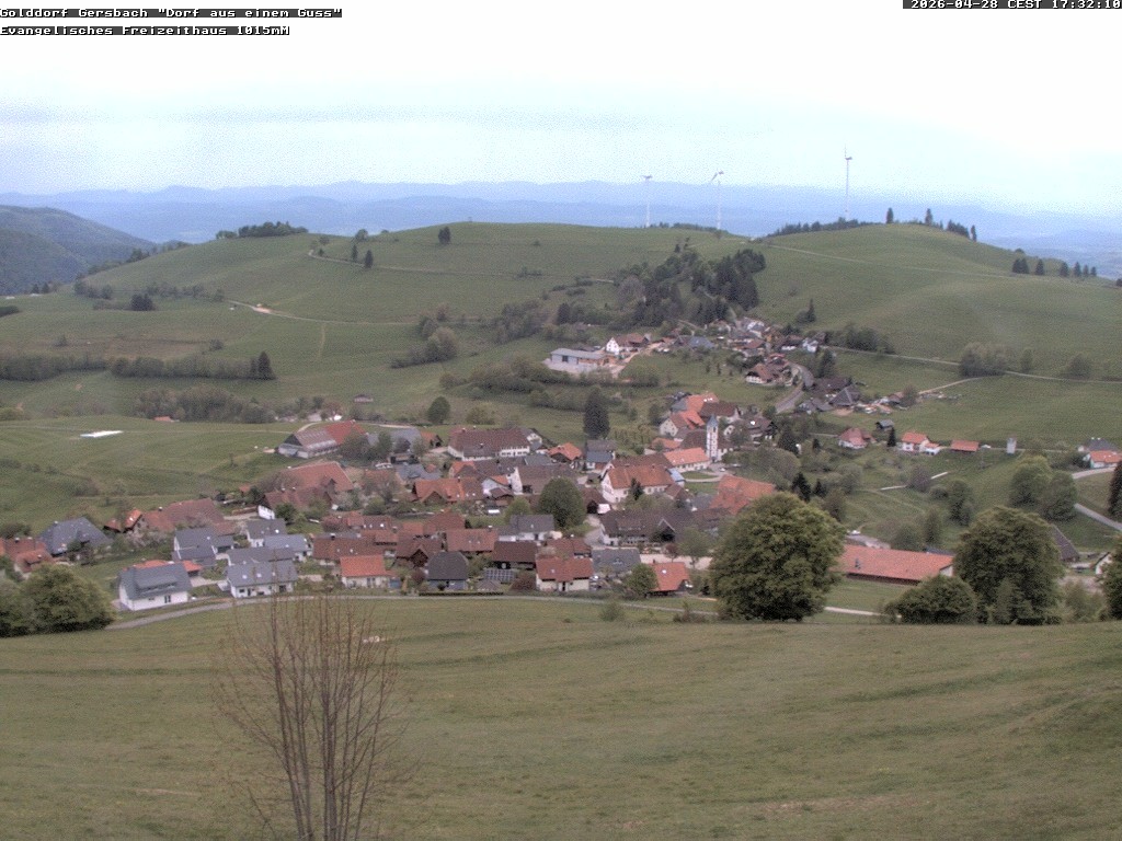 Archived image Webcam Schopfheim - View to Gersbach
