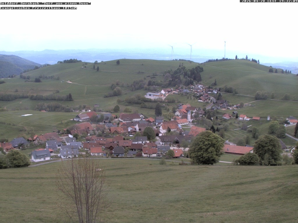 Archived image Webcam Schopfheim - View to Gersbach