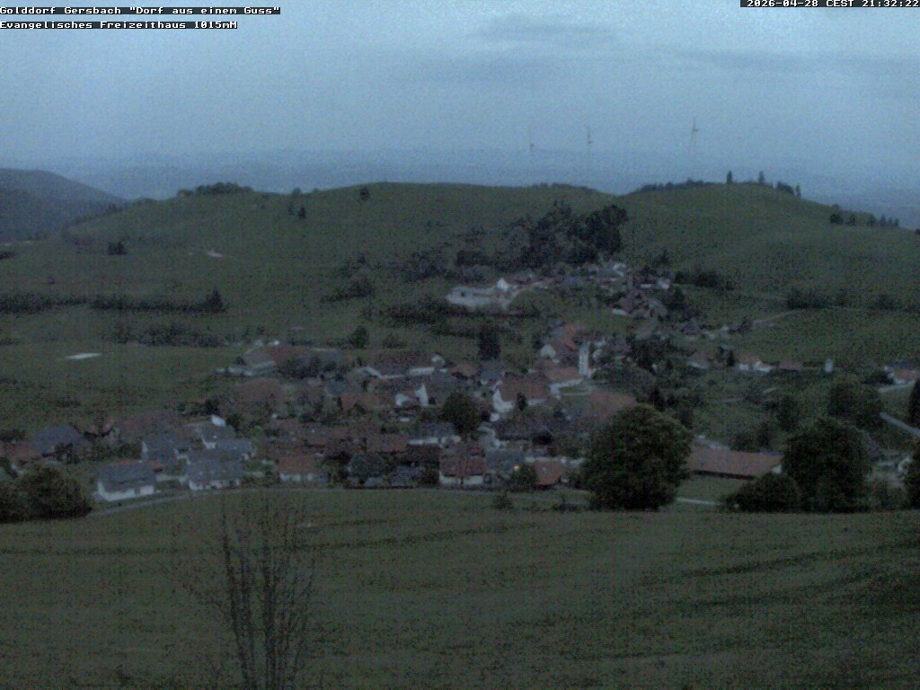 Archived image Webcam Schopfheim - View to Gersbach