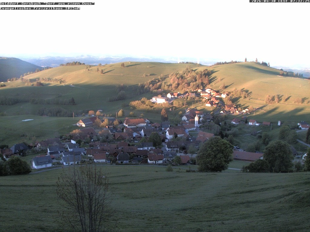 Archived image Webcam Schopfheim - View to Gersbach