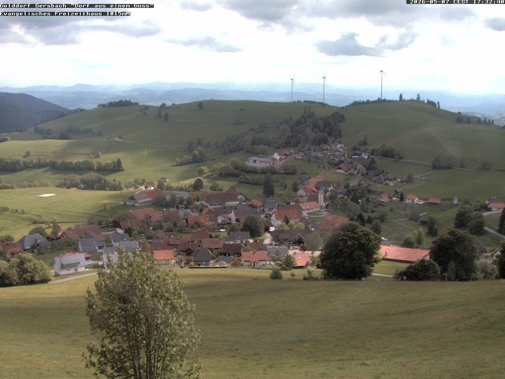 Archiv Foto Webcam Schopfheim - Blick über Gersbach