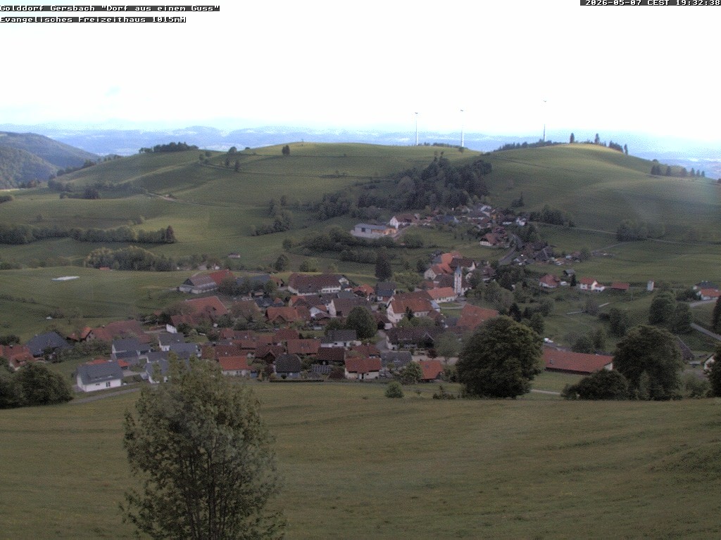 Archiv Foto Webcam Schopfheim - Blick über Gersbach