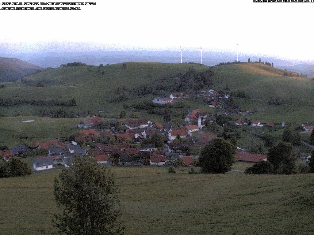 Archiv Foto Webcam Schopfheim - Blick über Gersbach