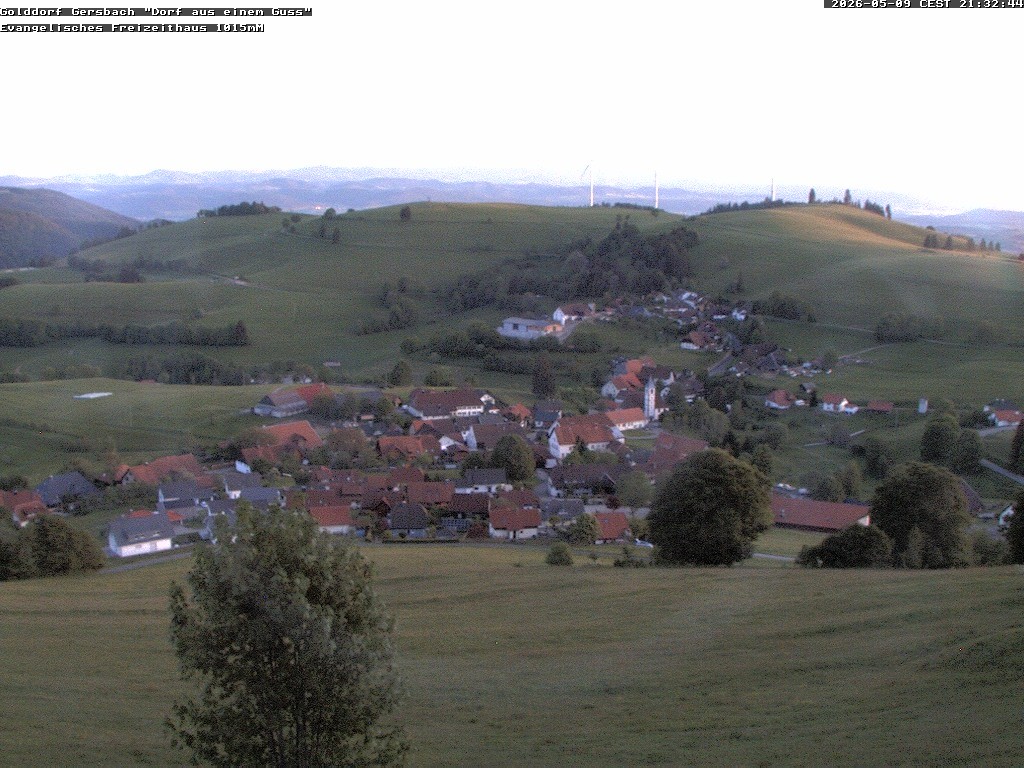 Archiv Foto Webcam Schopfheim - Blick über Gersbach