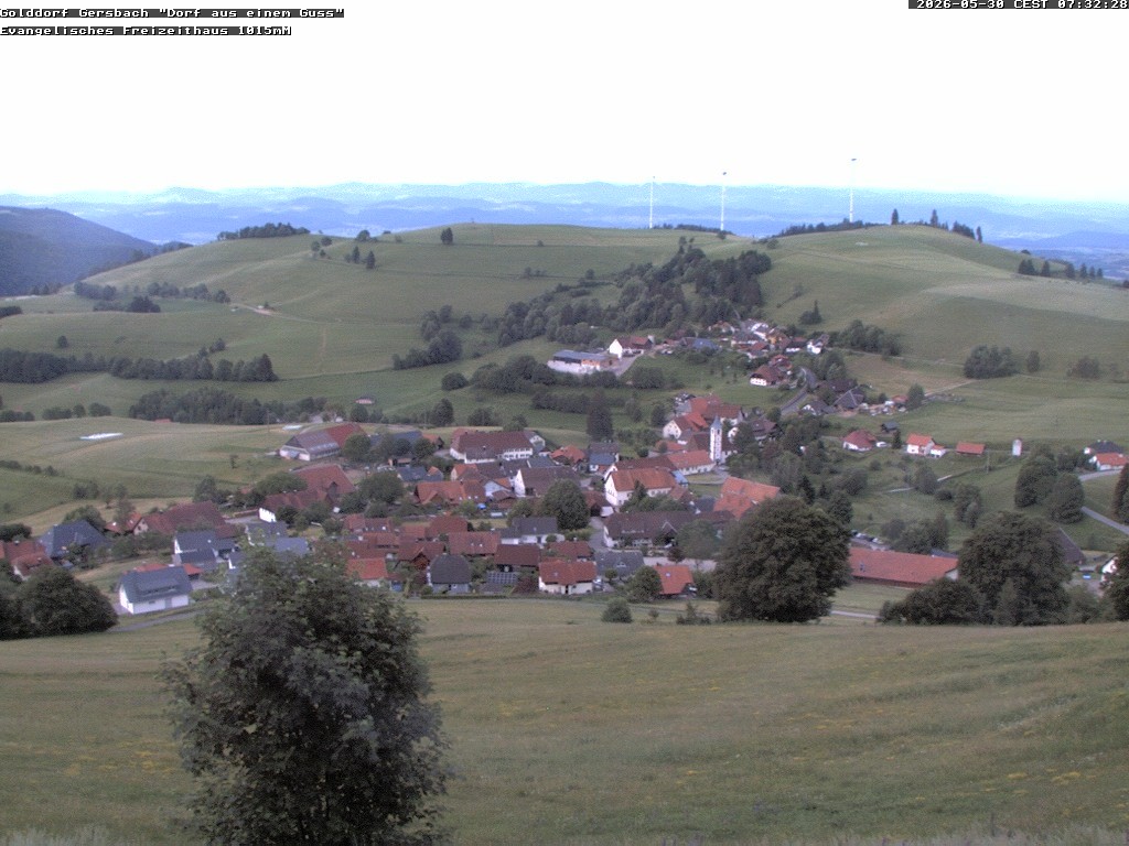 Archived image Webcam Schopfheim - View to Gersbach