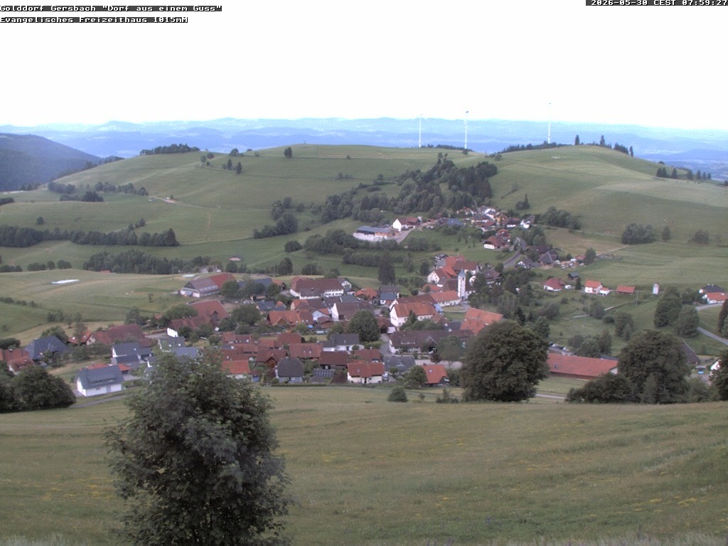 Archived image Webcam Schopfheim - View to Gersbach