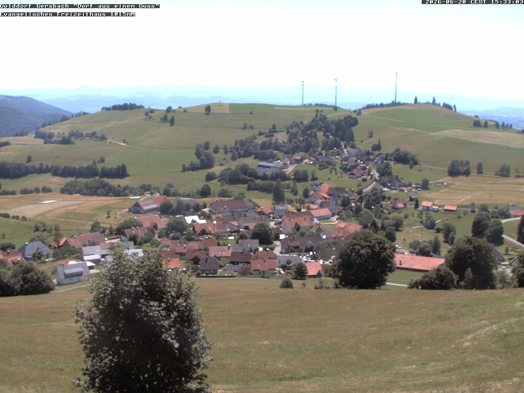 Archived image Webcam Schopfheim - View to Gersbach